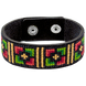 Faux Leather Cross-Stitch Kit &ndash; &ldquo;Bracelet&rdquo; (2.2 &times; 22 cm) FLHL-036 Black FLHL-036 photo 3