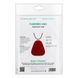 Faux Leather Embroidery Blank &ndash; &ldquo;Pendant&rdquo; FLBE(BB)-060 Red FLBE(BB)-060 photo 4