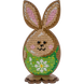 Wooden Bead Embroidery Kit &ndash; &ldquo;Bunny Egg &ndash; With Daisy&rdquo; FLK-327 FLK-327 photo 2