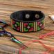 Faux Leather Cross-Stitch Kit &ndash; &ldquo;Bracelet&rdquo; (2.2 &times; 22 cm) FLHL-036 Black FLHL-036 photo 1
