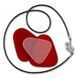 Faux Leather Embroidery Blank &ndash; &ldquo;Pendant&rdquo; FLBE(BB)-060 Red FLBE(BB)-060 photo 3