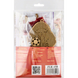 Wooden Bead Embroidery Kit &ndash; &ldquo;Christmas Ornament &ndash; Gnome In Red Hat&rdquo; FLK-458 FLK-458 photo 5