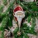 Wooden Bead Embroidery Kit &ndash; &ldquo;Christmas Ornament &ndash; Gnome In Red Hat&rdquo; FLK-458 FLK-458 photo 1