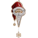 Wooden Bead Embroidery Kit &ndash; &ldquo;Christmas Ornament &ndash; Gnome In Red Hat&rdquo; FLK-458 FLK-458 photo 3