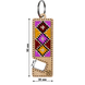 Wooden Bead Embroidery Kit &ndash; &ldquo;Phone Stand &ndash; Pink and Yellow Ornament&rdquo; FLK-492 FLK-492 photo 6