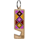 Wooden Bead Embroidery Kit &ndash; &ldquo;Phone Stand &ndash; Pink and Yellow Ornament&rdquo; FLK-492 FLK-492 photo 4