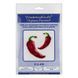 Plastic Cross-Stitch Kit &ndash; "Chili Pepper" (Double-Sided) FLX-050 FLX-050 photo 8