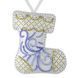 Faux Leather Bead Embroidery Kit &ndash; &ldquo;Boot Christmas Ornament&rdquo; (Double-Sided) FLBB-137 White FLBB-137 photo 4