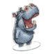 Plastic Cross-Stitch Kit &ndash; "Hippo" FLX-026 FLX-026 photo 4