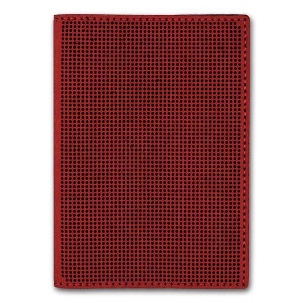 Faux Leather Embroidery Blank &ndash; &ldquo;Passport Cover&rdquo; FLBE(BB)-061 Red