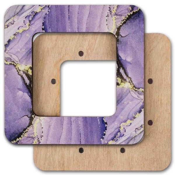 Magnetic Embroidery Frame (6 &times; 6 cm inner size) FLMP-020