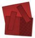 Faux Leather Embroidery Blank &ndash; &ldquo;Passport Cover&rdquo; FLBE(BB)-061 Red FLBE(BB)-061 photo 5