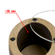Thread Catcher Oval &ndash; &ldquo;Clear Lid&rdquo; FLZB(N)-015 FLZB(N)-015 photo 4