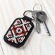 Faux Leather Bead Embroidery Kit &ndash; &ldquo;Keychain&rdquo; FLBB-095 Black FLBB-095 photo 1