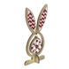 Bead Embroidery Kit On A Wooden Base &ndash; &ldquo;Egg With Ears &ndash; Spring Mosaic&rdquo; FLK-575 FLK-575 photo 4