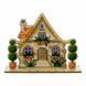 Wooden Bead Embroidery Kit &ndash; &ldquo;House With Topiary&rdquo; FLK-589 FLK-589 photo 2