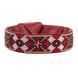 Faux Leather Bead Embroidery Kit &ndash; &ldquo;Choker&rdquo; (3 &times; 30 cm) FLBB-138 Red FLBB-138 photo 4