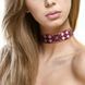 Faux Leather Bead Embroidery Kit &ndash; &ldquo;Choker&rdquo; (3 &times; 30 cm) FLBB-138 Red FLBB-138 photo 1