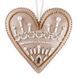Faux Leather Bead Embroidery Kit &ndash; &ldquo;Heart Christmas Ornament&rdquo; (Double-Sided) FLBB-125 Pink FLBB-125 photo 4