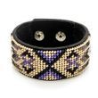 Faux Leather Bead Embroidery Kit &ndash; &ldquo;Bracelet&rdquo; (3 &times; 22 cm) FLBB-011 Black FLBB-011 photo 7