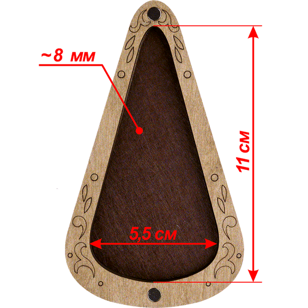 Scissors Case (inside size 5.5 &times; 11 cm, &ldquo;Double-Layer&rdquo;) FLZB(N)-016