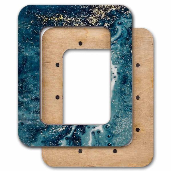 Magnetic Embroidery Frame (6.5 &times; 9 cm inner size) FLMP-021
