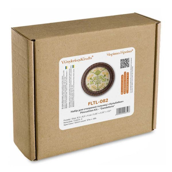 Pincushion Kit &ndash; &ldquo;Dandelions&rdquo; FLTL-082