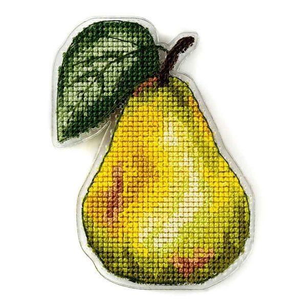 Plastic Cross-Stitch Kit &ndash; "Pear" (Double-Sided) FLX-052