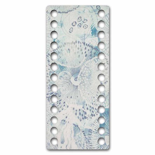 Floss Organizer &ndash; &ldquo;Sea Ornaments, Narrow Rectangular&rdquo; FLZ(P)-096