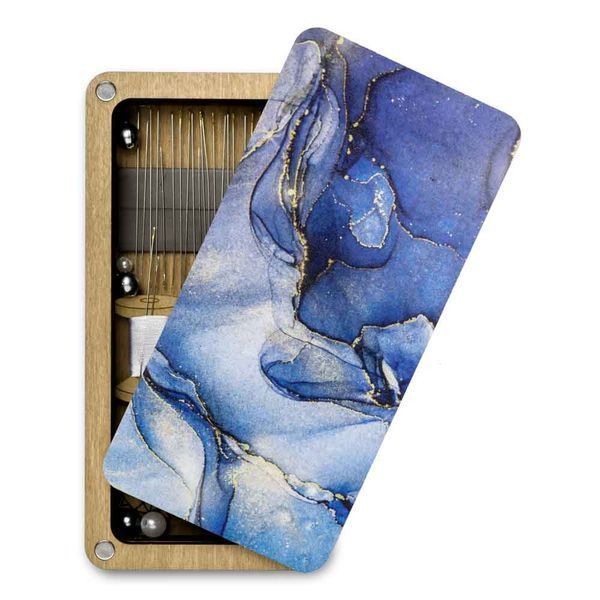 Magnetic Needle Case Large &ndash; &ldquo;Blue Marble&rdquo; FLZB(N)-138