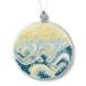 Plastic Cross-Stitch Kit &ndash; &ldquo;Christmas Ornament &ndash; Sea Waves&rdquo; (Double-Sided) FLX-151 FLX-151 photo 3