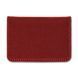 Faux Leather Embroidery Blank &ndash; &ldquo;ID Card Cover&rdquo; FLBE(BB)-062 Red FLBE(BB)-062 photo 1