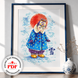 Cross-Stitch Pattern &ndash; "Yuki" WLP-106 WLP-106 photo 1
