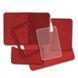 Faux Leather Embroidery Blank &ndash; &ldquo;ID Card Cover&rdquo; FLBE(BB)-062 Red FLBE(BB)-062 photo 4