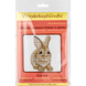 Wooden Bead Embroidery Kit &ndash; &ldquo;Christmas Ornament &ndash; Golden Bunny&rdquo; FLK-460 FLK-460 photo 4