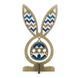 Wooden Bead Embroidery Kit &ndash; &ldquo;Egg With Ears &ndash; Blue Fairy Tale&rdquo; FLK-576 FLK-576 photo 3