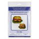 Plastic Cross-Stitch Kit &ndash; "Burger" (Double-Sided) FLX-084 FLX-084 photo 7
