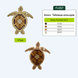 Wooden Embroidery Blanks Set &ndash; &ldquo;Animal World&rdquo; FLSW-005 FLSW-005 photo 6