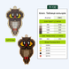 Wooden Embroidery Blanks Set &ndash; &ldquo;Animal World&rdquo; FLSW-005 FLSW-005 photo 15