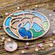 Bead Organizer Box &ndash; &ldquo;Dolphin&rdquo;, With Clear Lid FLZB-114 FLZB-114 photo 1