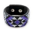 Faux Leather Bead Embroidery Kit &ndash; &ldquo;Bracelet&rdquo; (3 &times; 22 cm) FLBB-012 Black FLBB-012 photo 7