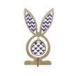 Bead Embroidery Kit On A Wooden Base &ndash; &ldquo;Egg With Ears &ndash; Lilac Mood&rdquo; FLK-577 FLK-577 photo 6