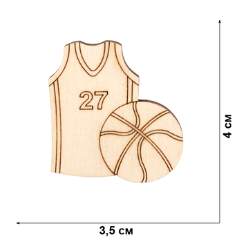 Decoration blank FLC-216 (5 pieces)