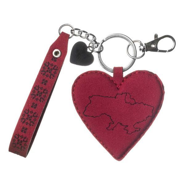 Faux Leather Cross-Stitch Kit &ndash; &ldquo;Bag Charm &ndash; Sumy Region&rdquo; FLHL-143