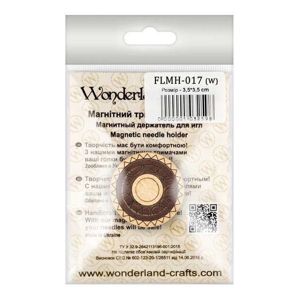 Needle Minder &ndash; &ldquo;Wooden, Double-Sided&rdquo; FLMH-017(W)