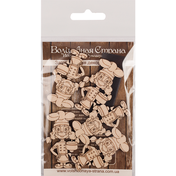 Decoration blank FLC-166 (5 pieces)