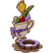 Wooden Bead Embroidery Kit &ndash; &ldquo;Easter Egg Stand &ndash; Cup With Tulip&rdquo; FLK-330 FLK-330 photo 3