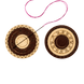 Needle Minder &ndash; &ldquo;Wooden, Double-Sided&rdquo; FLMH-017(W) FLMH-017(W) photo 2