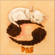 Bead embroidery magnet FLA-029 FLA-029 photo 1