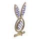 Bead Embroidery Kit On A Wooden Base &ndash; &ldquo;Egg With Ears &ndash; Lilac Mood&rdquo; FLK-577 FLK-577 photo 4